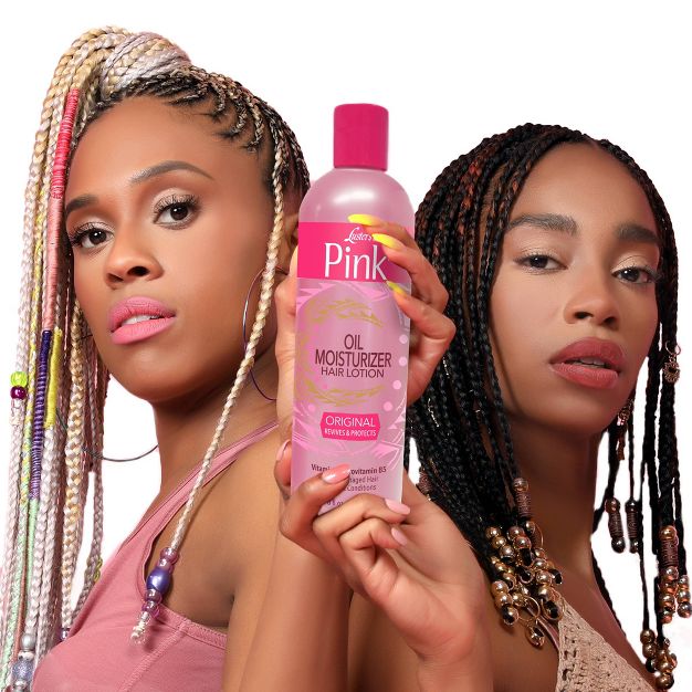 pink hair lotion
