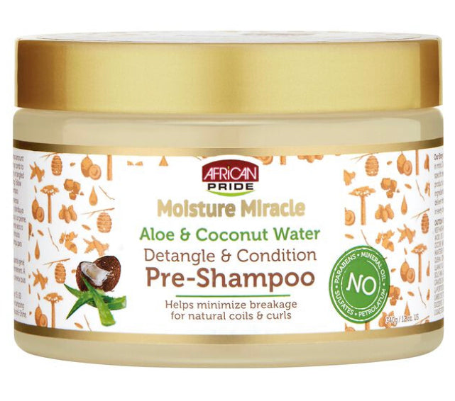 African Pride Aloe & Coconut Water Pre-Shampoo